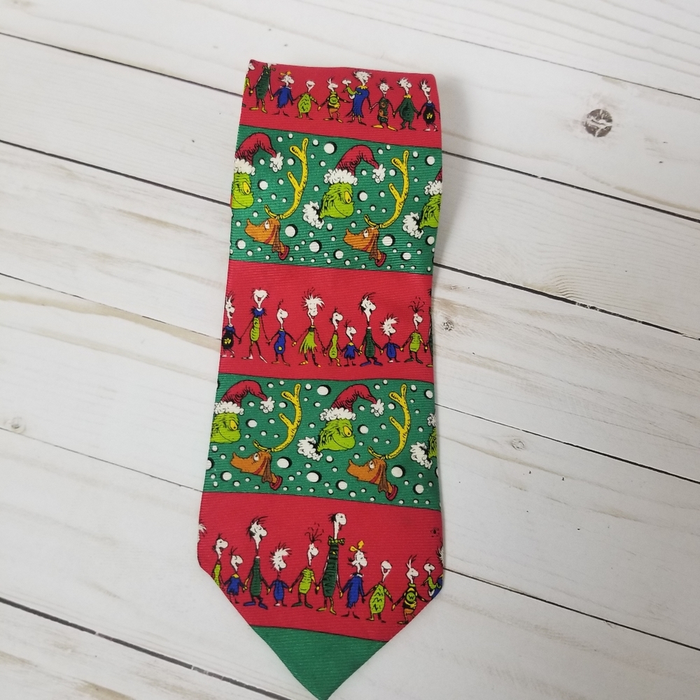 Dr. Seuss Grinch Tie